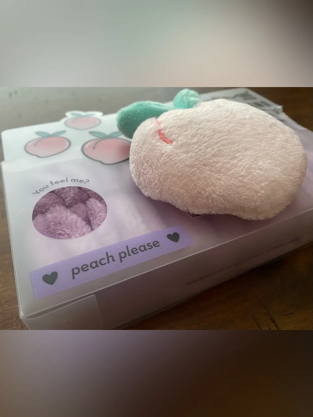 •NEW•The Crème Shop 3D Teddy PEACH Headyband